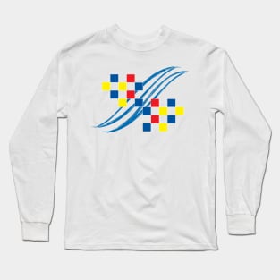 Tiled Colors Long Sleeve T-Shirt